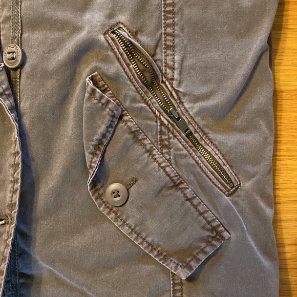 Small American Eagle Outfitters Mauve/Purple Jacket with a Removable Vest - Picture 4 of 7